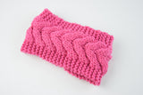 Acrylic Thick Wool Knitted Headband Diagonally Crossed Hair Accessories For Women - Minihomy