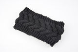 Acrylic Thick Wool Knitted Headband Diagonally Crossed Hair Accessories For Women - Minihomy