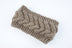 Acrylic Thick Wool Knitted Headband Diagonally Crossed Hair Accessories For Women - Minihomy