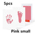 Non-toxic and wash-free baby ink watermarking oil fingerprints and footprints kit family souvenirs - Minihomy