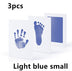 Non-toxic and wash-free baby ink watermarking oil fingerprints and footprints kit family souvenirs - Minihomy