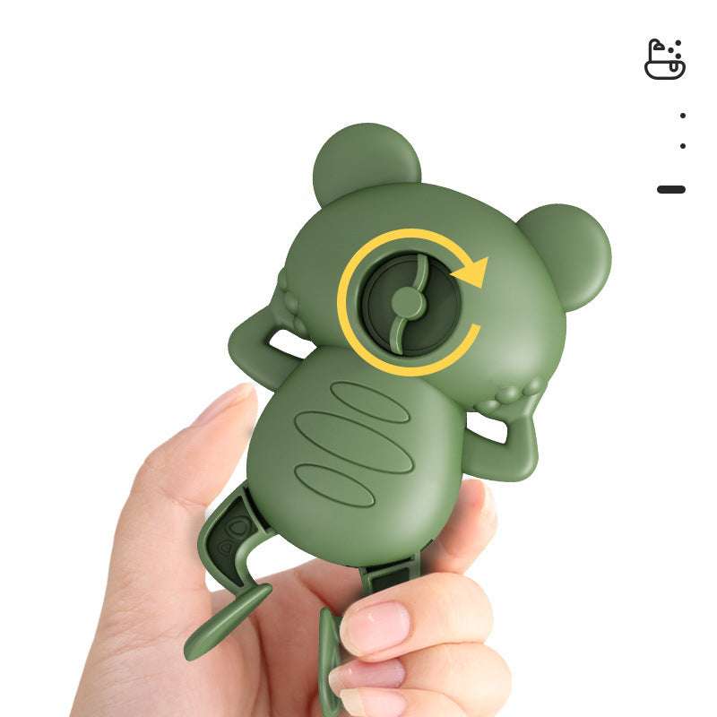 Little Frog Bath toy Baby Bathroom Wind Up Floating Toy - Minihomy