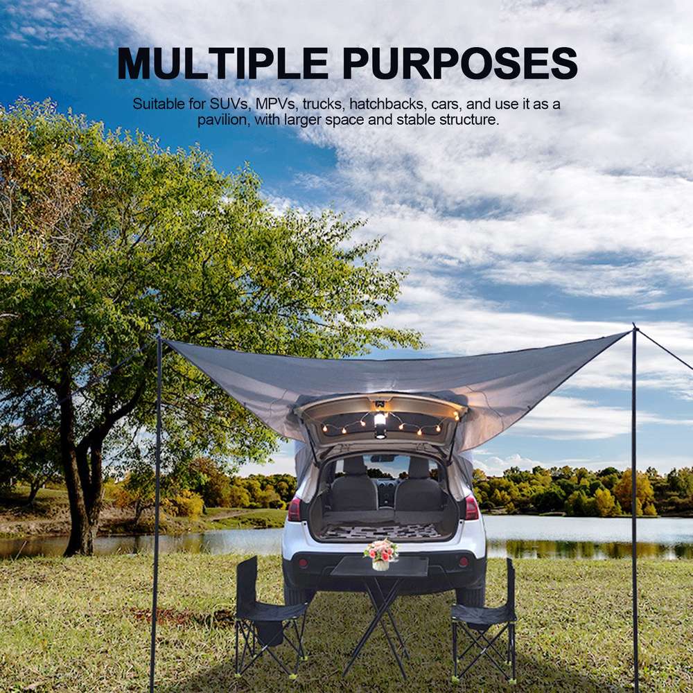 Car Side Trunk Canopy Camping Tent - Minihomy