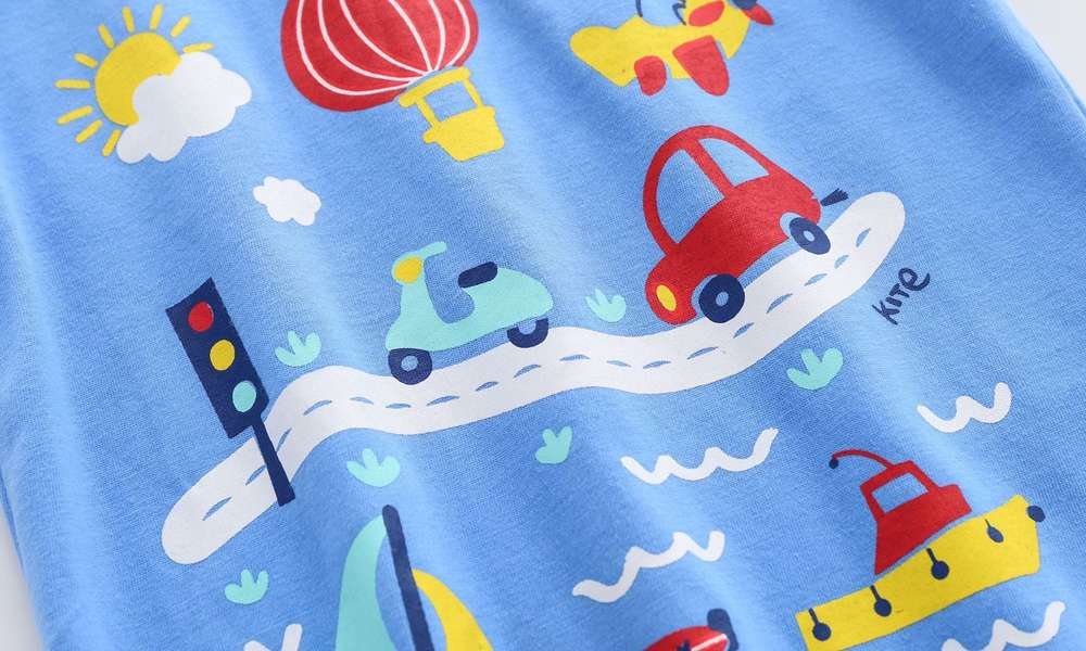 Boys Cotton T-shirt Spring Short-sleeved Children's T-shirt - Minihomy