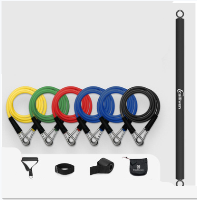 Resistance Band With Strength Training Bar