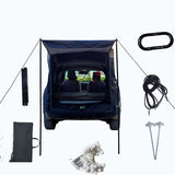 Car Trunk Extension Tent At The Rear Of The Car - Minihomy