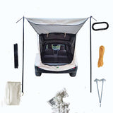 Car Trunk Extension Tent At The Rear Of The Car - Minihomy