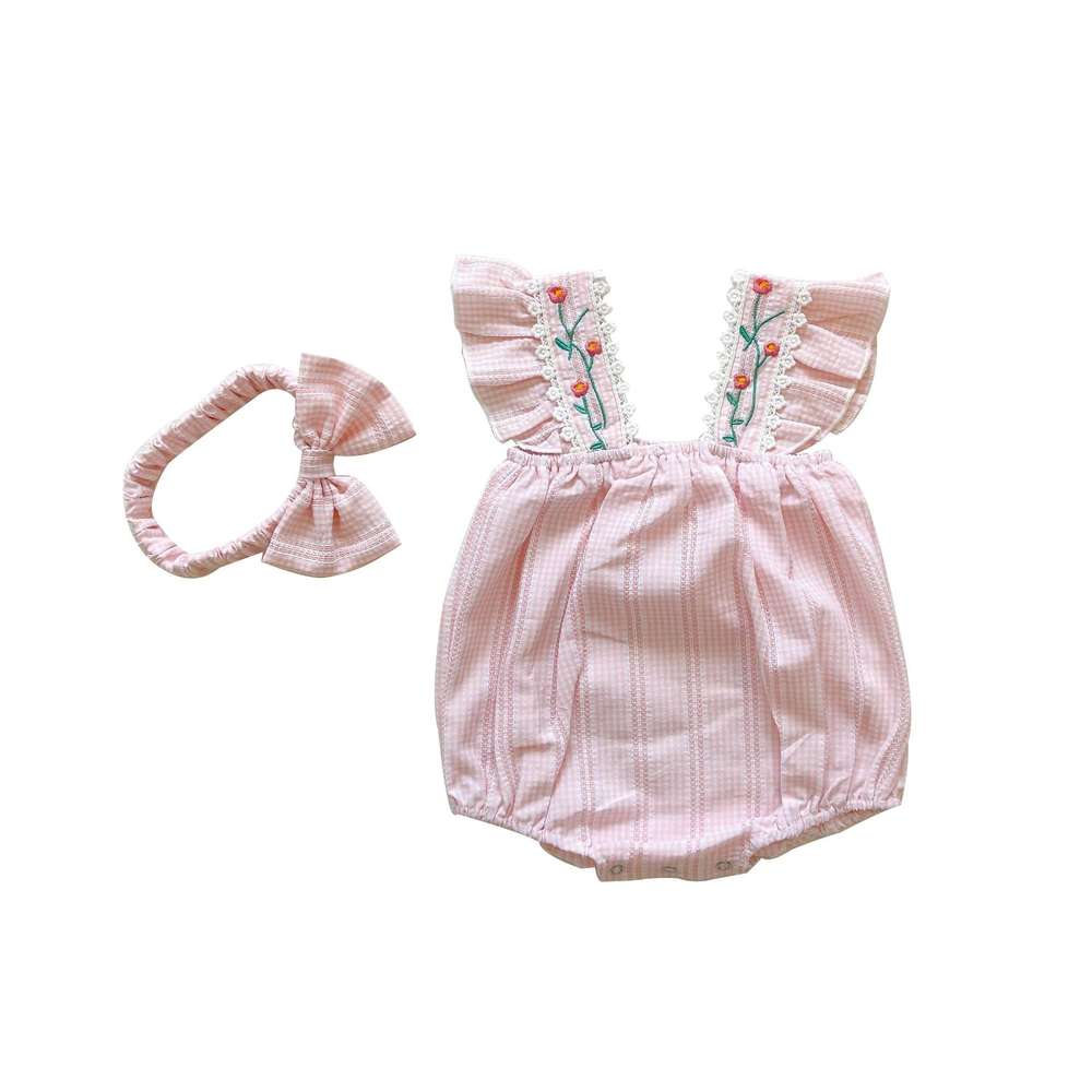 Baby One-piece Sleeveless Romper - Minihomy