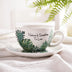 Embossed Latte Coffee Cup Cappuccino Latte Cup - Minihomy