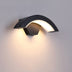 Led Wall Light Curved Moon Induction Wall Light - Minihomy