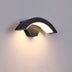 Led Wall Light Curved Moon Induction Wall Light - Minihomy