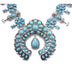 European And American Cross-border Trend Blue Necklace Exaggerated - Minihomy