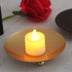 Iron Plate Candle Holder LED Candle Base - Minihomy