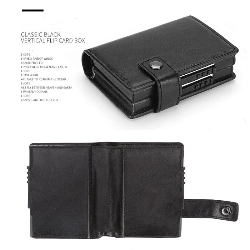 Automatic Ejection Of Large-capacity Metal Multi-function Card Holder - Minihomy