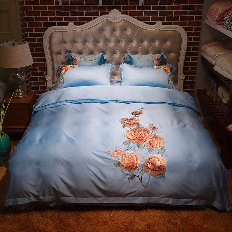 Luxurious Washed Silk Bedding Set - Minihomy