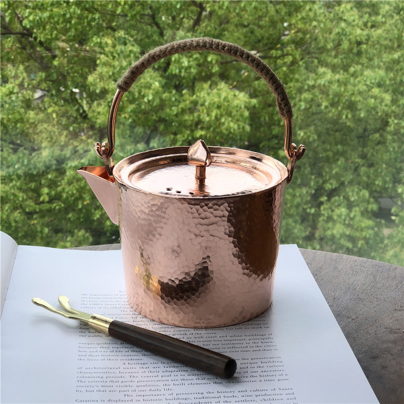 Pure Red Copper Handmade Copper Kettle Pure Copper Kettle