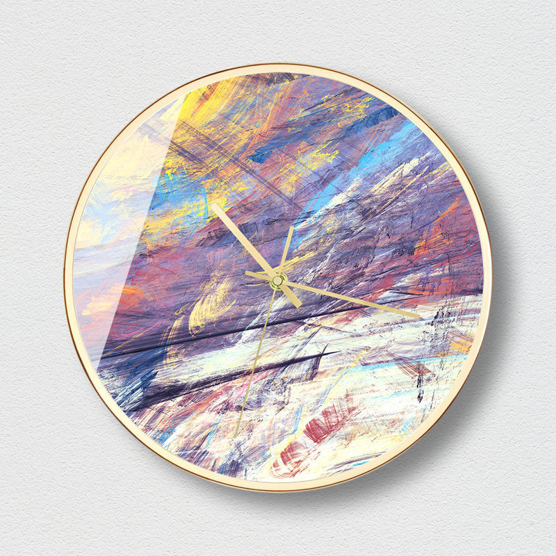 Abstract Marble Digital Wall Clock - Minihomy