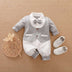 Gentleman's Baby Clothes Long-sleeved One-piece - Minihomy