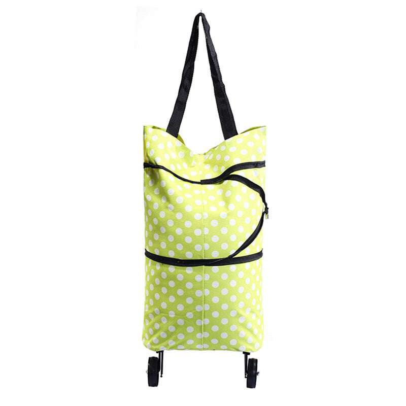 Foldable High Quality Tug Bag Shopping Cart - Minihomy