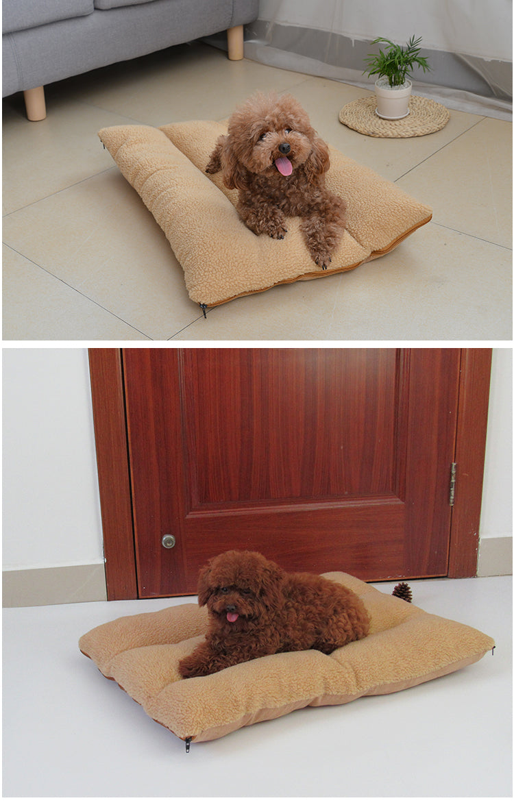 Warm And Thick Large Dog Golden Retriever Pet Bed - Minihomy