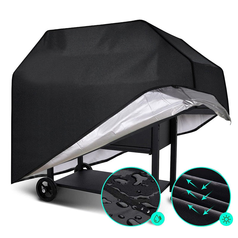 Waterproof BBQ Grill Cover Barbecue Cover Anti Dust Rain UV For Gas Charcoal Garden