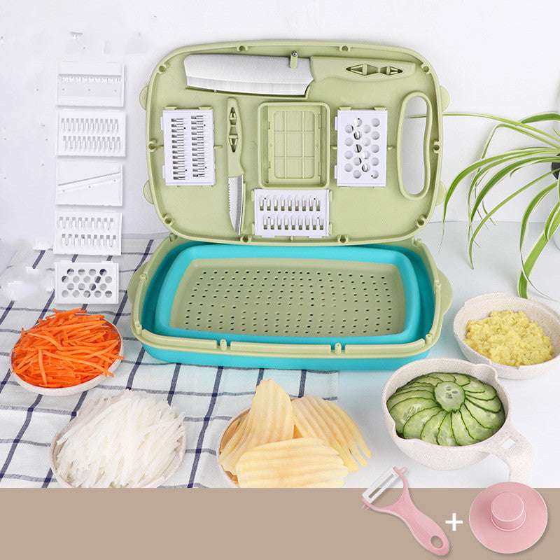 Household Chopper, Chopping Board, Two-in-one Paring Knife, Chopping Plate - Minihomy