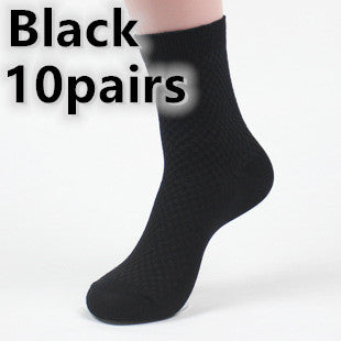 Bamboo fiber men's Business  socks - Minihomy