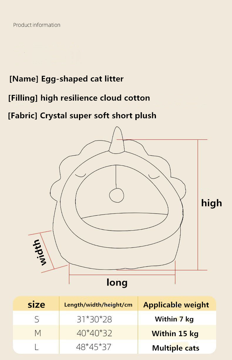 Cat Litter Four Seasons Universal Villa - Minihomy