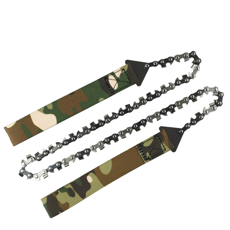 Camouflage Pull Strap Hand Zipper Saw Outdoor - Minihomy