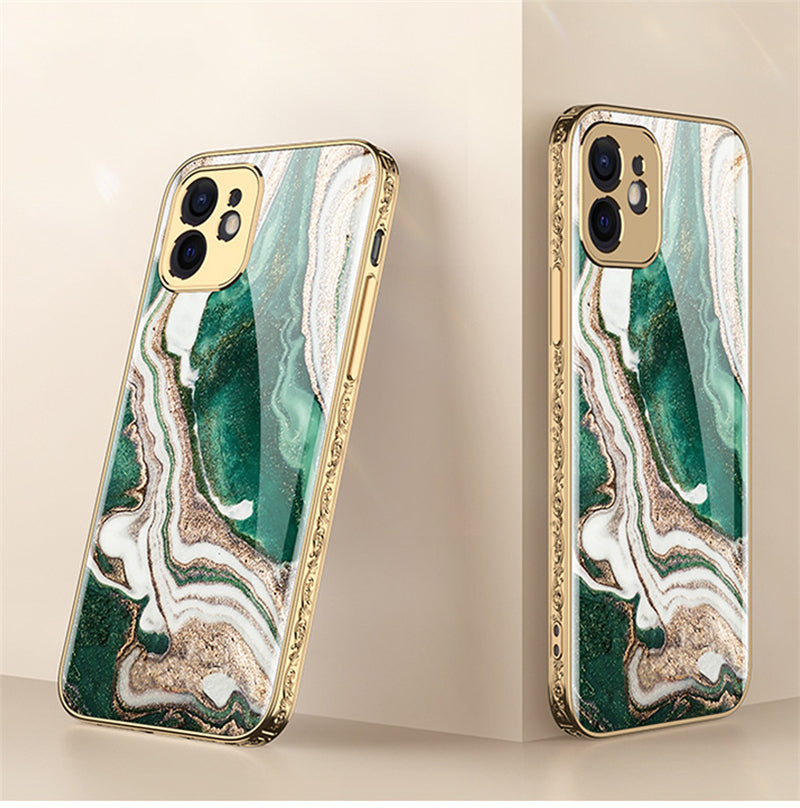 Mobile Phone Shell Embossed Electroplating Phone Case - Minihomy