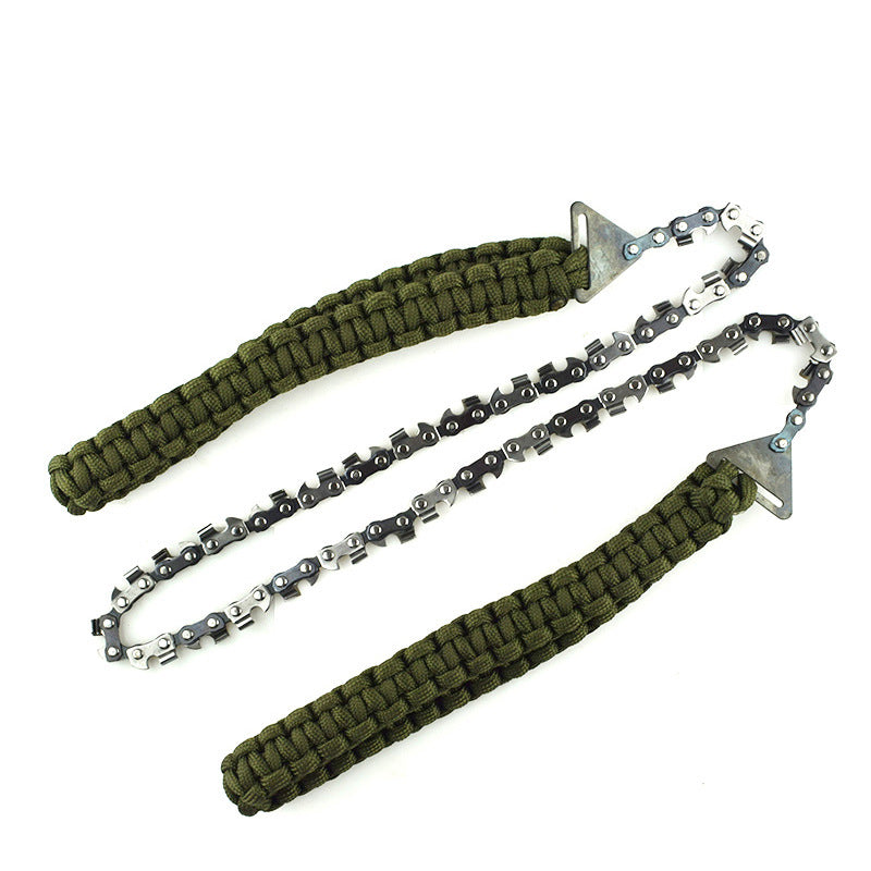 Camouflage Pull Strap Hand Zipper Saw Outdoor - Minihomy