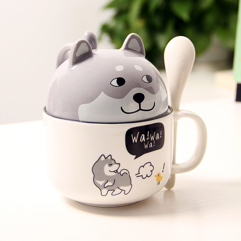 Student Cute Creative Ceramic Water Cup