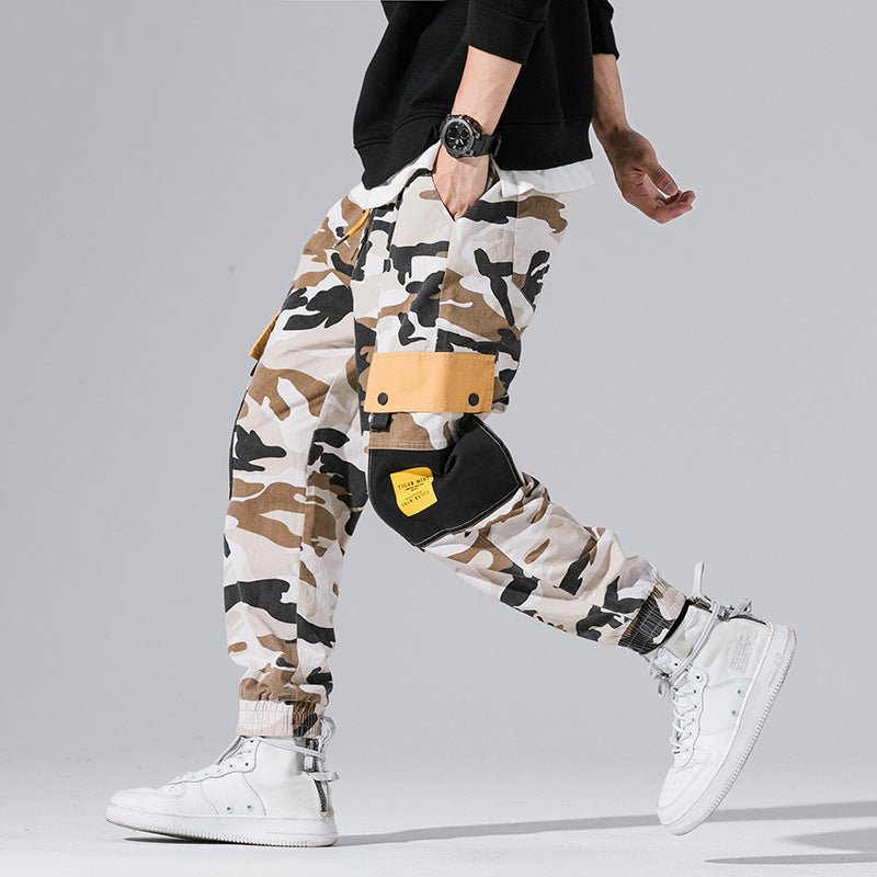 Multi-Pocket Hip Hop Cargo Pants - Minihomy