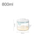 Transparent Milk Powder Box Sealed Container Moisture-proof Portable Large Capacity