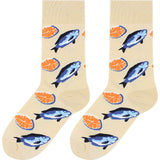 Food Seafood actic shrimp Squid Socks Women - Minihomy