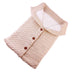 Baby Thickened Plus Velvet Warm Soft Newborn Baby Wrap Blankets Baby Sleeping Bag - Minihomy