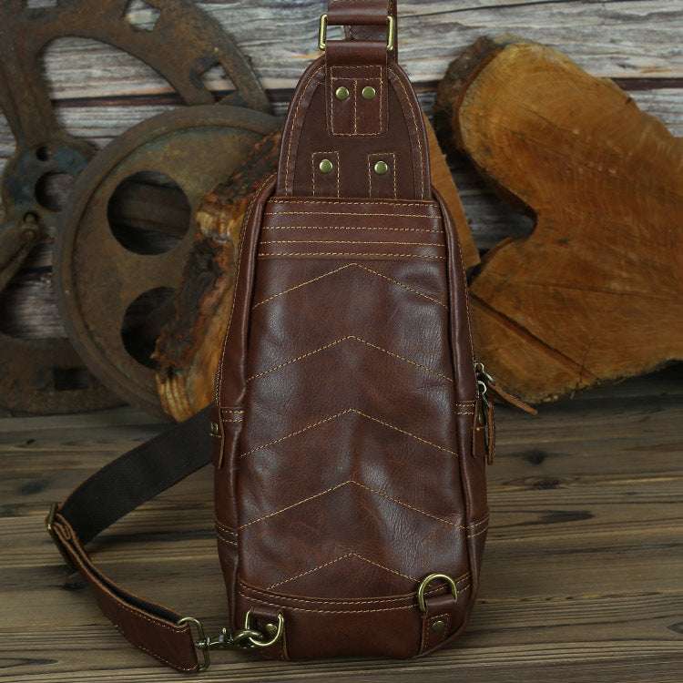 Large-capacity First Layer Retro Cowhide Bag - Minihomy