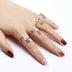 Adjustable 26 Initial Letter Ring Fashion Jewelry For Women - Minihomy