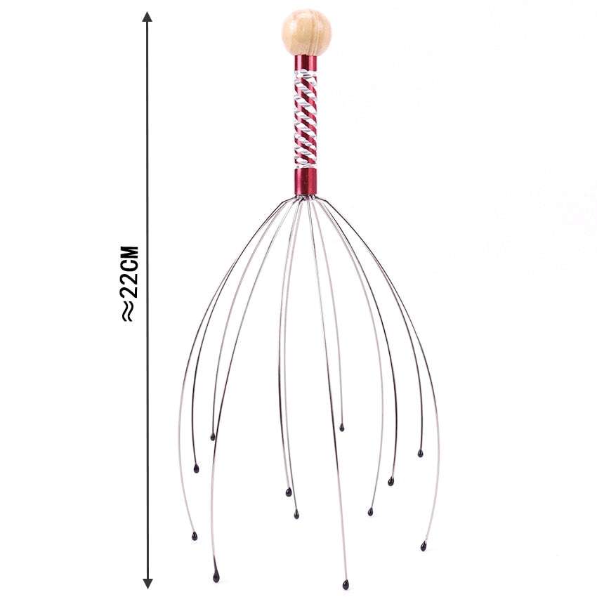 Hair Hair Raising Octopus Scalp Massager Massage Claw Manual Massager Head Massager  Grasper - Minihomy