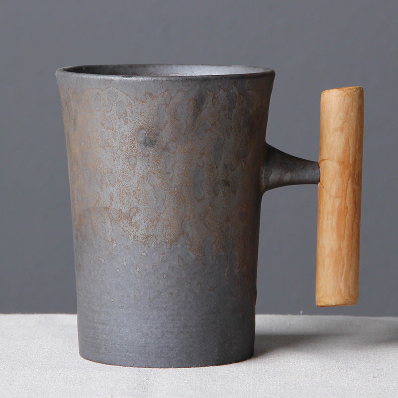 Japanese-style Vintage Ceramic Coffee Mug - Minihomy