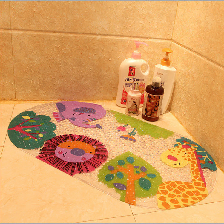 Cartoon bathroom PVC mat - Minihomy