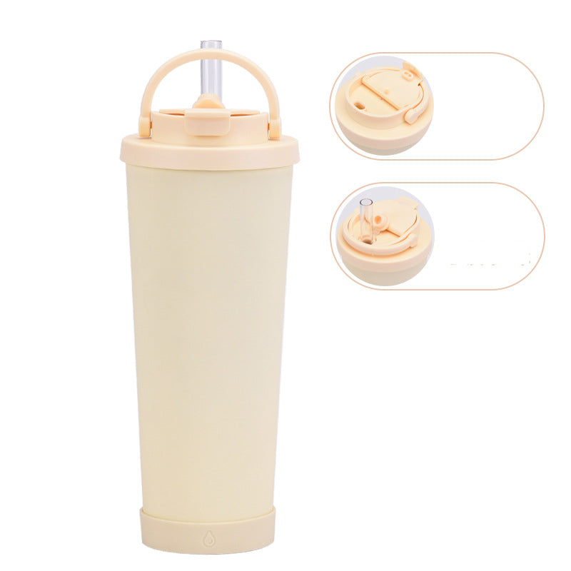 830ml Large Capacity Thermos Cup Convenient Handle - Minihomy