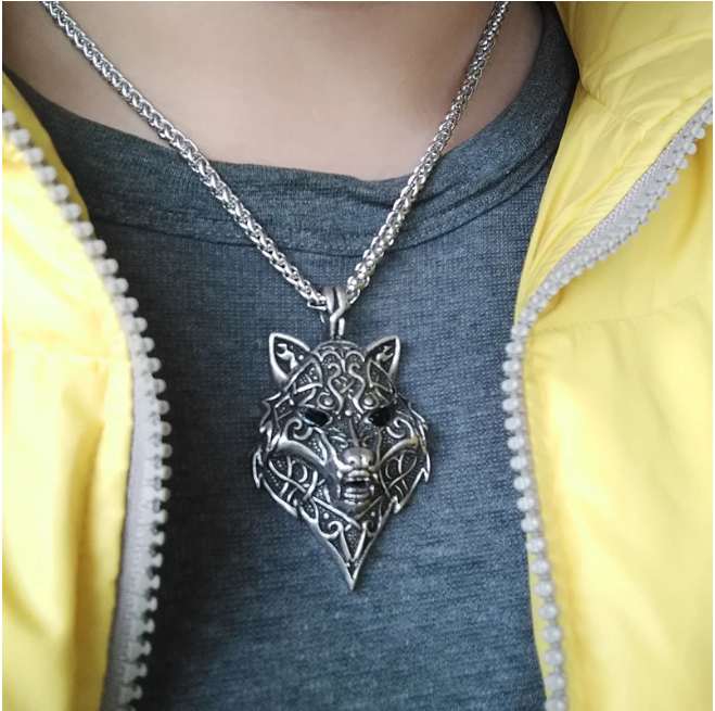 Toke Wolf Viking Pendant