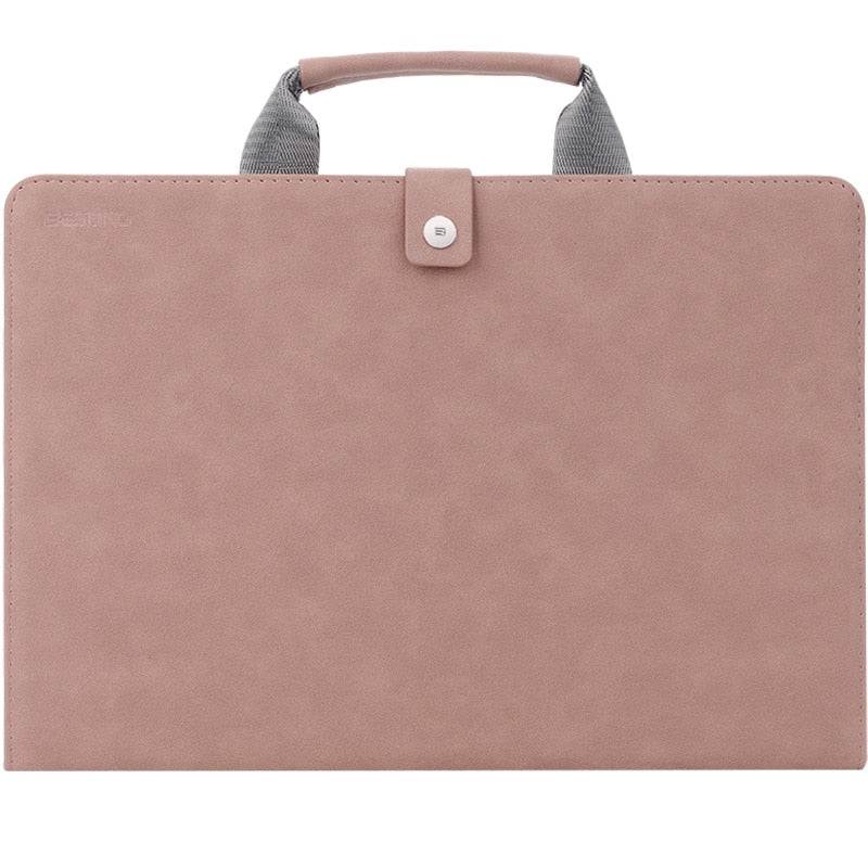 Notebook bag Leather Bag Laptop Case - Minihomy