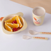 Bamboo fiber tableware children tableware - Minihomy