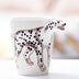 Festival gift Ceramic coffee milk tea mug 3D animal shape Hand painted Cow cup - Minihomy