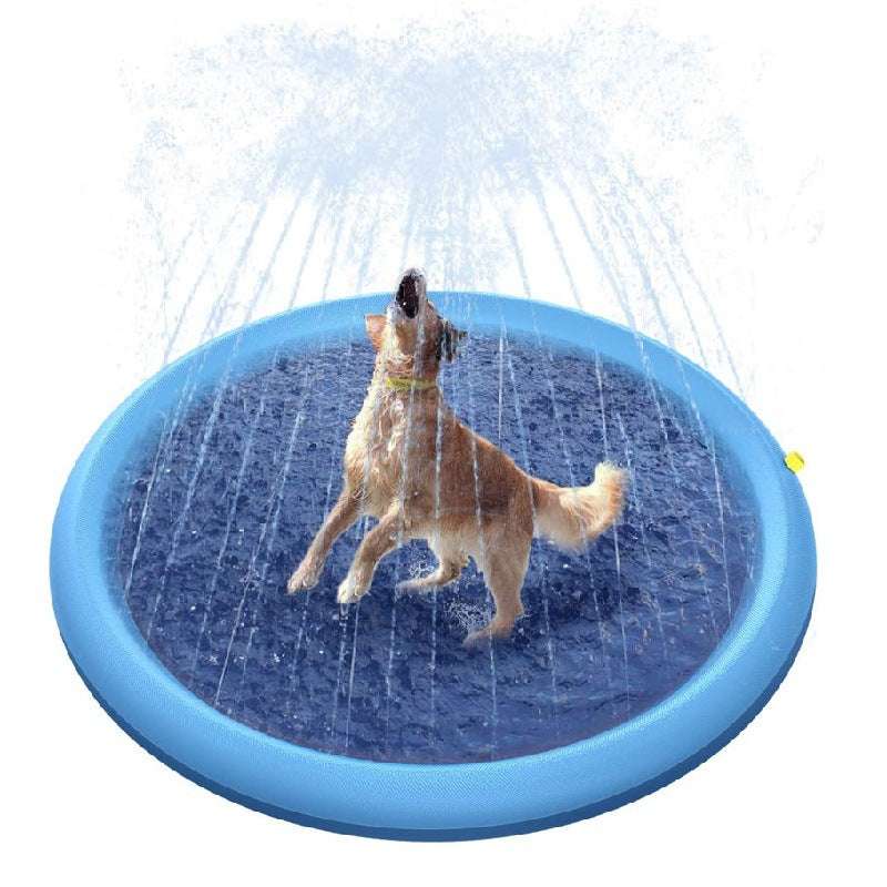 Kid Pet Simulation Sea Level Outdoor Inflatable Splash Mat Water Spray Game pad - Minihomy