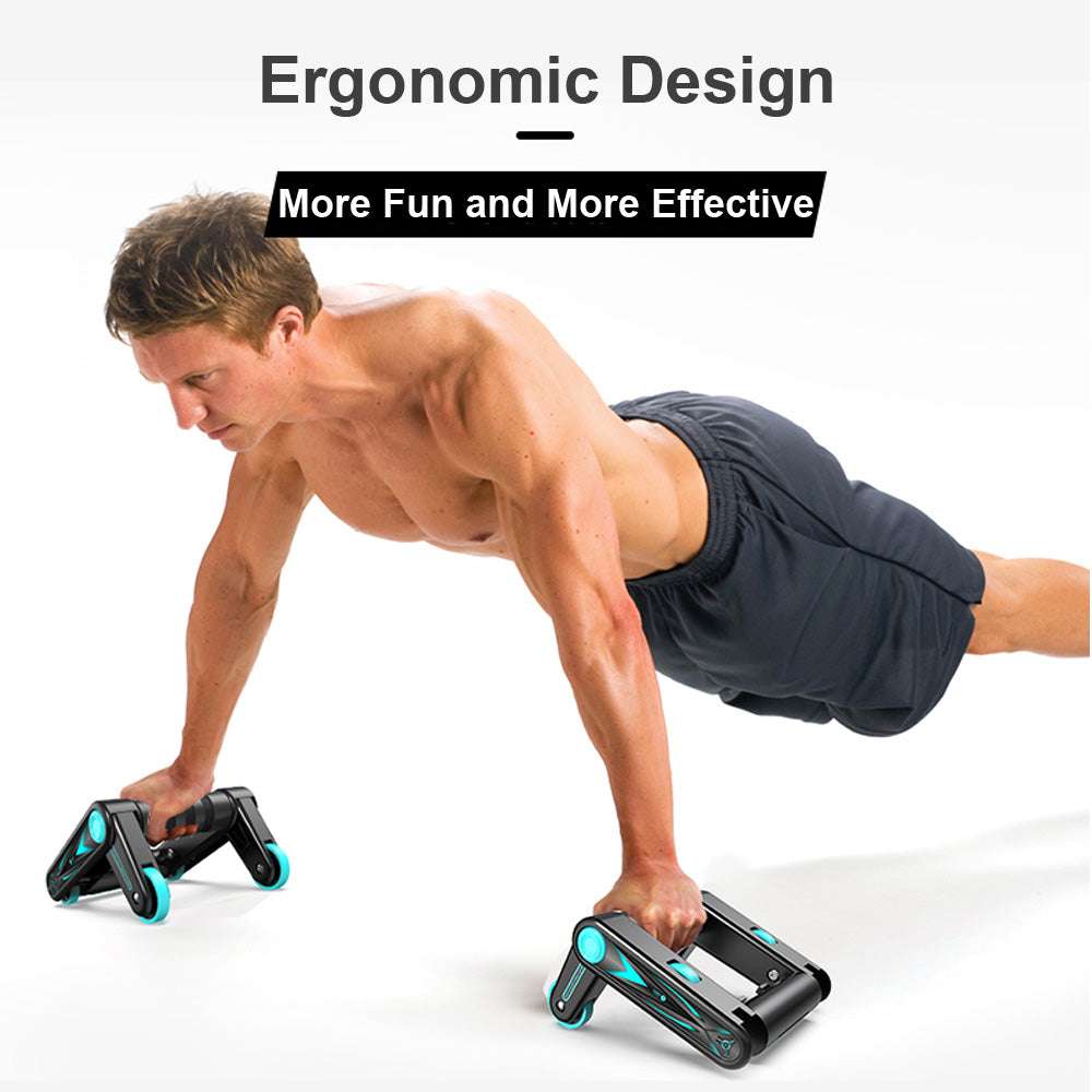 Abdominal Muscle Wheel Men's Home Fitness Equipment - Minihomy