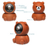 Bear Camera1080P Wifi IP Camera Auto Tracking IR Night Vision Home Security Camera - Minihomy