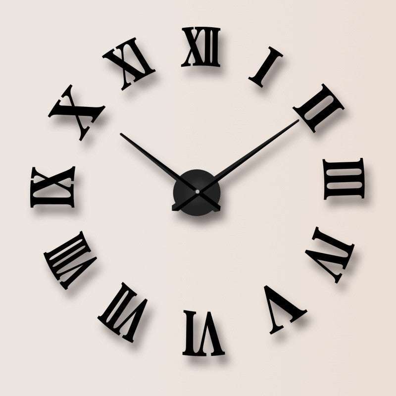 Creative Wall Mirror Clock - Modern Decor & Timepiece - Minihomy